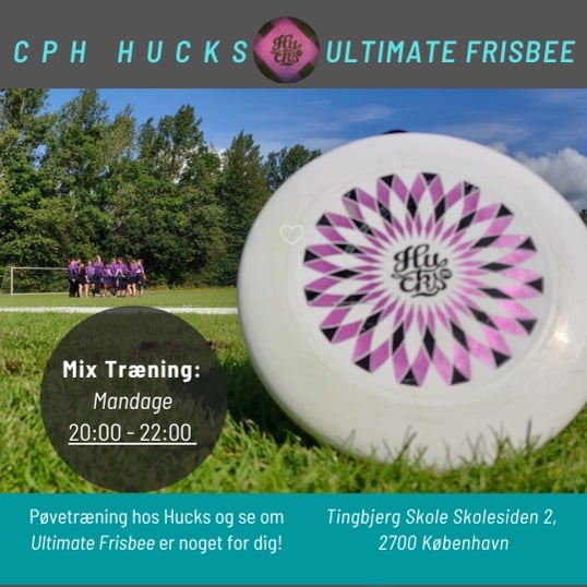 Skælde ud malm Bør Ultimate Frisbee med CPH Hucks - Danmarks Motionsuge
